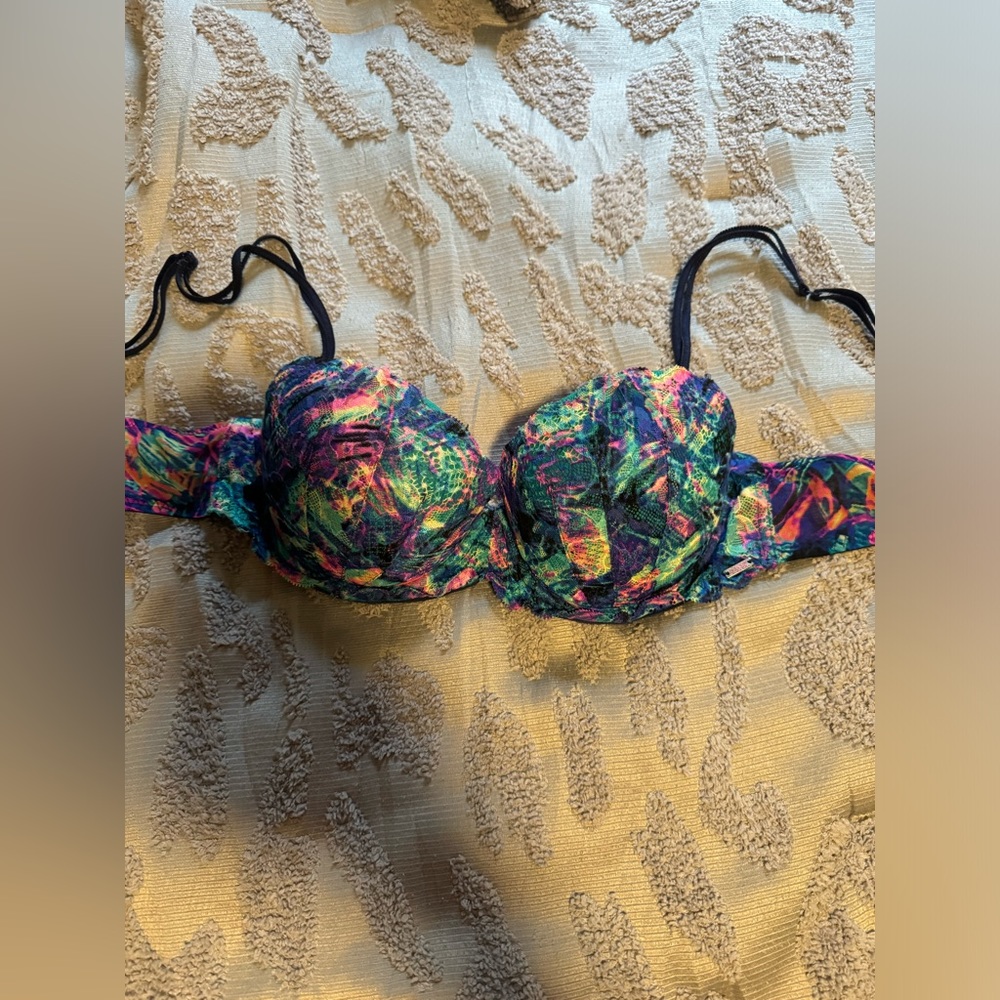 Pink bra